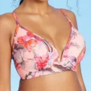 Women's Lightly Lined V-Wire Bikini Top